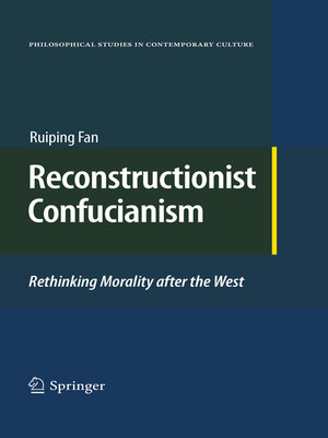 cover image of Reconstructionist Confucianism